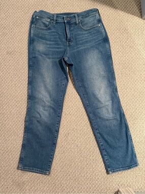J Crew Vintage Straight-Leg crop Jean